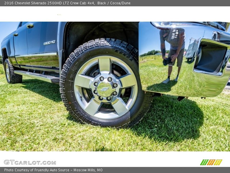 Black / Cocoa/Dune 2016 Chevrolet Silverado 2500HD LTZ Crew Cab 4x4