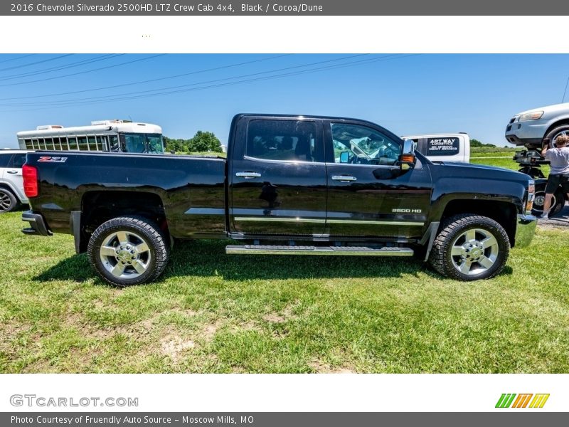 Black / Cocoa/Dune 2016 Chevrolet Silverado 2500HD LTZ Crew Cab 4x4