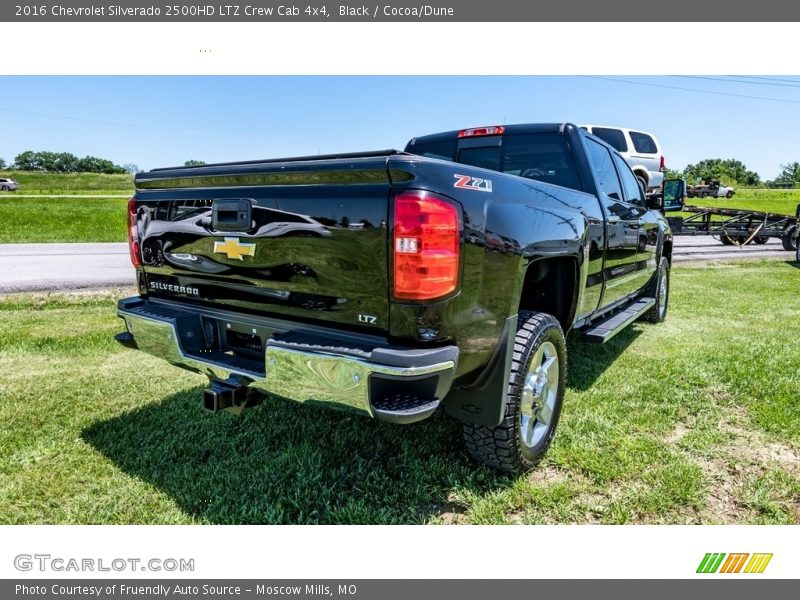 Black / Cocoa/Dune 2016 Chevrolet Silverado 2500HD LTZ Crew Cab 4x4