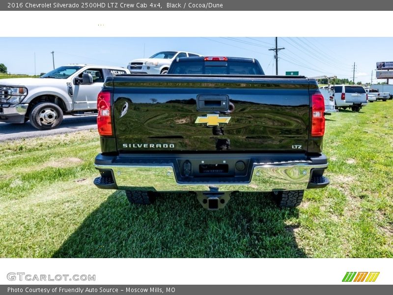 Black / Cocoa/Dune 2016 Chevrolet Silverado 2500HD LTZ Crew Cab 4x4