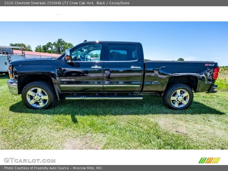 Black / Cocoa/Dune 2016 Chevrolet Silverado 2500HD LTZ Crew Cab 4x4