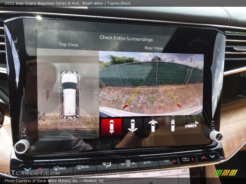Bright white / Tupelo/Black 2022 Jeep Grand Wagoneer Series III 4x4