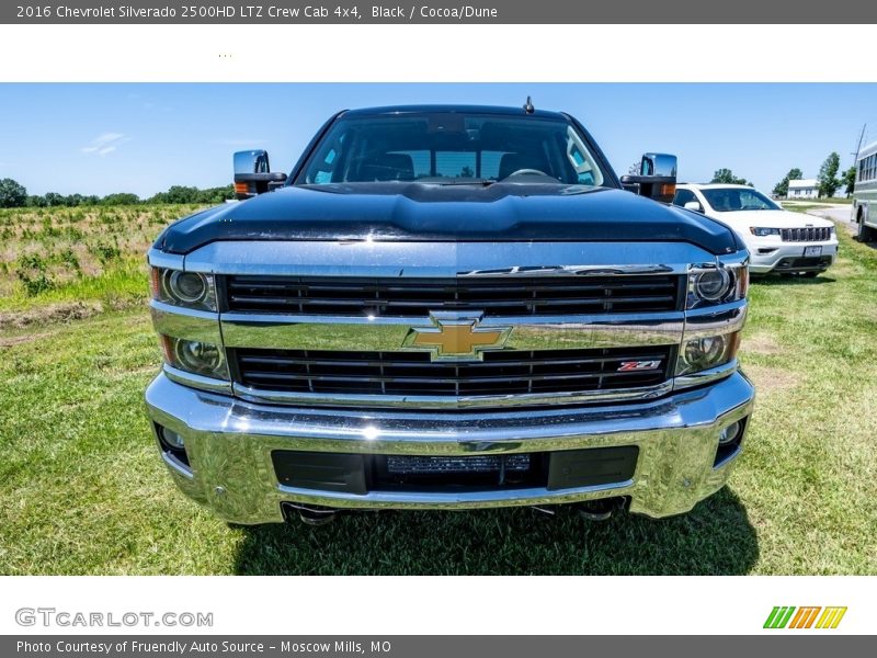 Black / Cocoa/Dune 2016 Chevrolet Silverado 2500HD LTZ Crew Cab 4x4