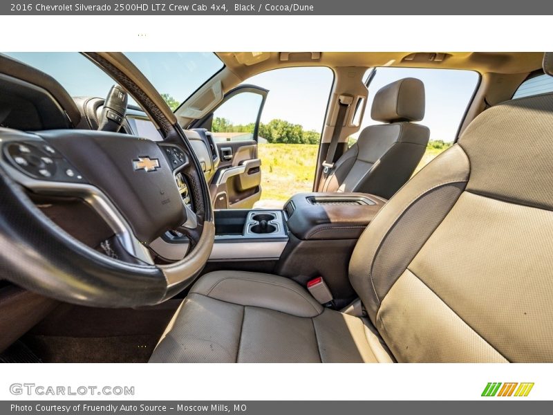 Black / Cocoa/Dune 2016 Chevrolet Silverado 2500HD LTZ Crew Cab 4x4