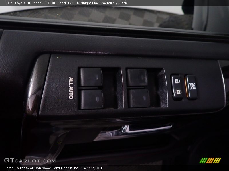 Midnight Black metallic / Black 2019 Toyota 4Runner TRD Off-Road 4x4