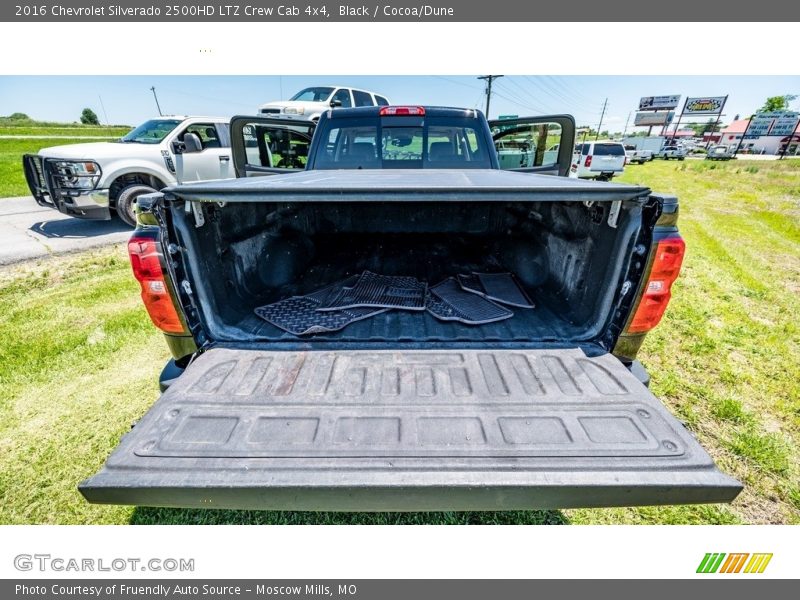 Black / Cocoa/Dune 2016 Chevrolet Silverado 2500HD LTZ Crew Cab 4x4