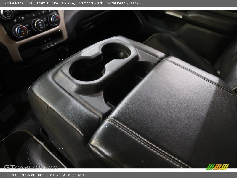 Diamond Black Crystal Pearl / Black 2019 Ram 1500 Laramie Crew Cab 4x4