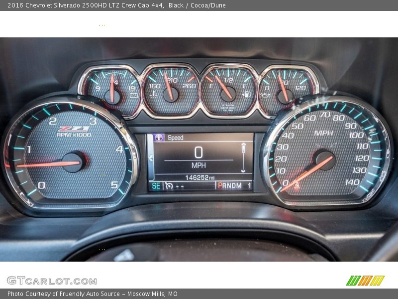  2016 Silverado 2500HD LTZ Crew Cab 4x4 LTZ Crew Cab 4x4 Gauges