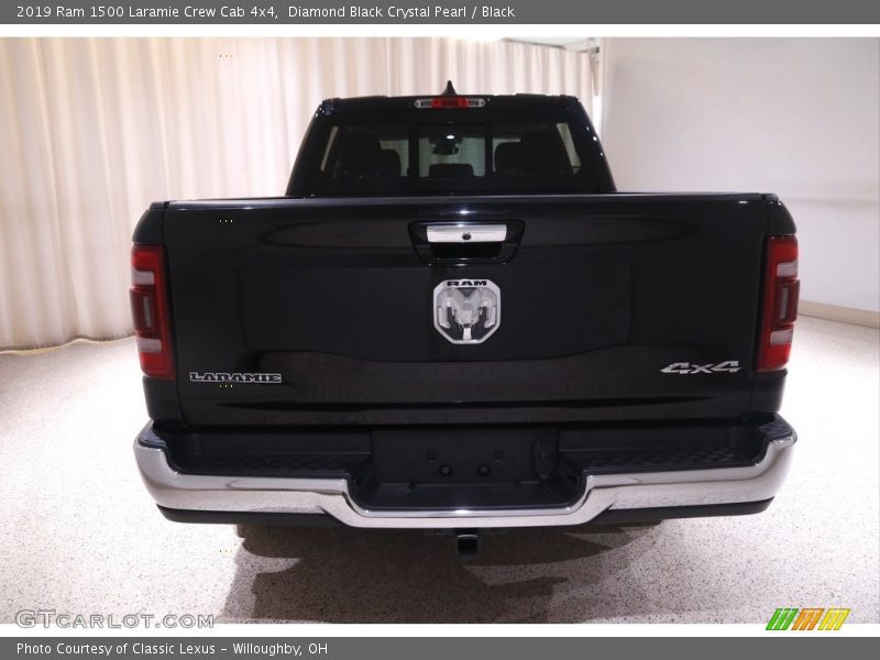 Diamond Black Crystal Pearl / Black 2019 Ram 1500 Laramie Crew Cab 4x4