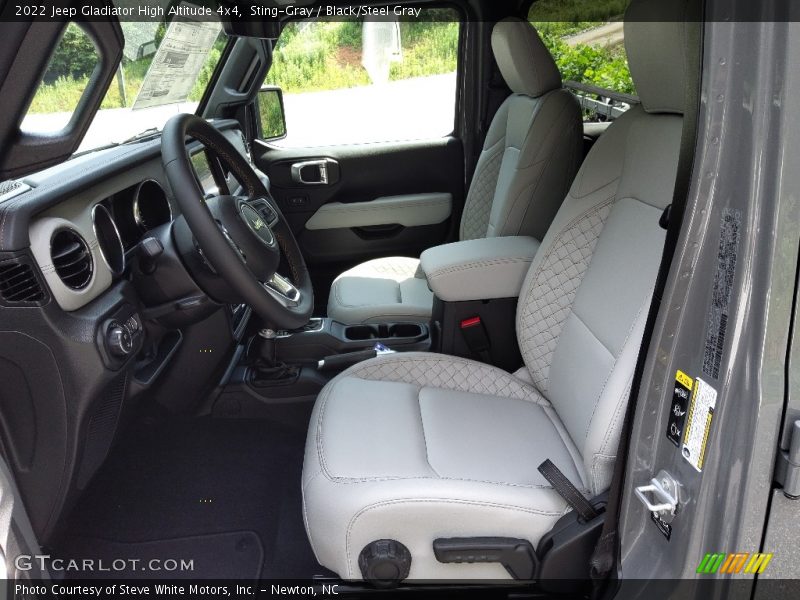  2022 Gladiator High Altitude 4x4 Black/Steel Gray Interior