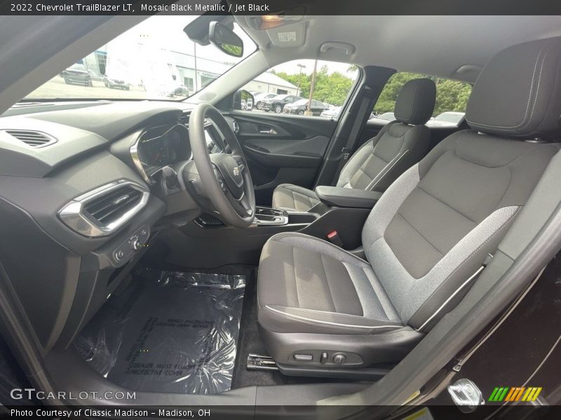 Front Seat of 2022 TrailBlazer LT