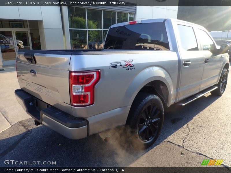 Iconic Silver / Medium Earth Gray 2020 Ford F150 STX SuperCrew 4x4