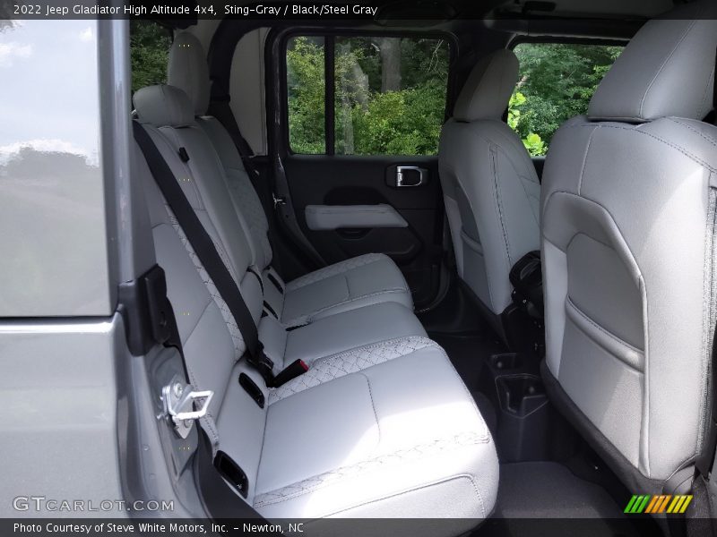 Rear Seat of 2022 Gladiator High Altitude 4x4