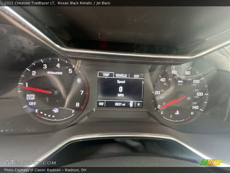  2022 TrailBlazer LT LT Gauges