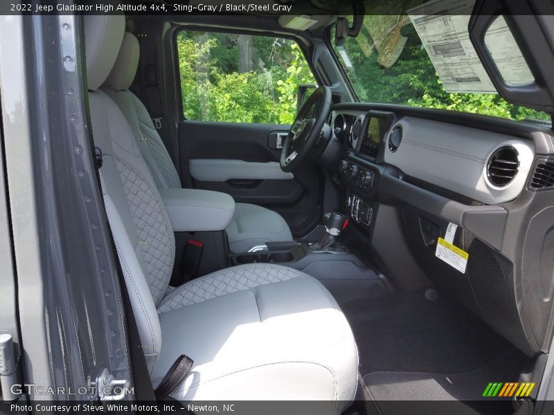Front Seat of 2022 Gladiator High Altitude 4x4