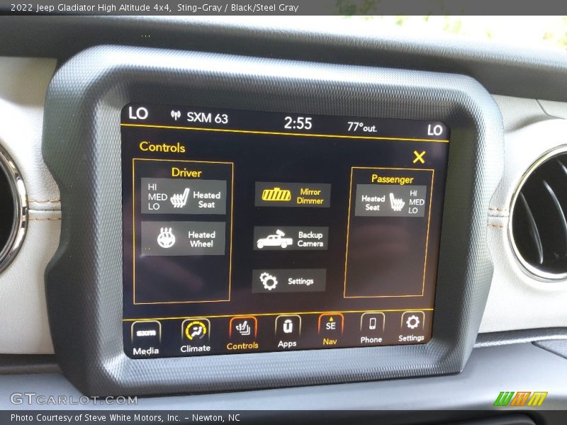 Sting-Gray / Black/Steel Gray 2022 Jeep Gladiator High Altitude 4x4