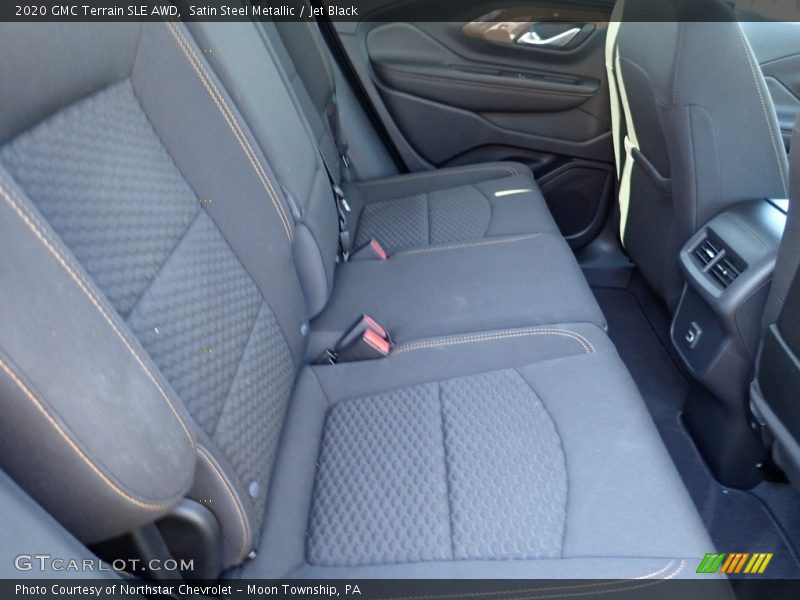 Satin Steel Metallic / Jet Black 2020 GMC Terrain SLE AWD