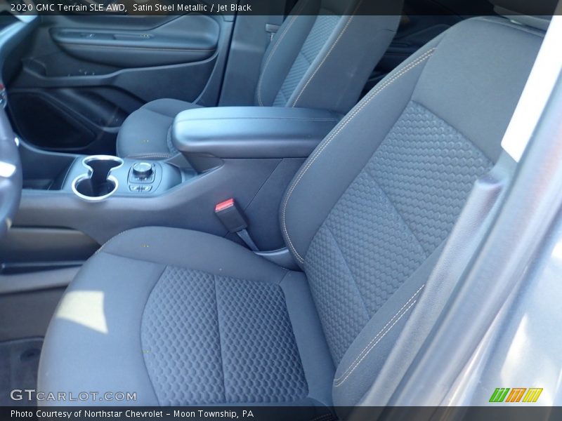 Satin Steel Metallic / Jet Black 2020 GMC Terrain SLE AWD