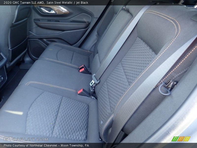 Satin Steel Metallic / Jet Black 2020 GMC Terrain SLE AWD