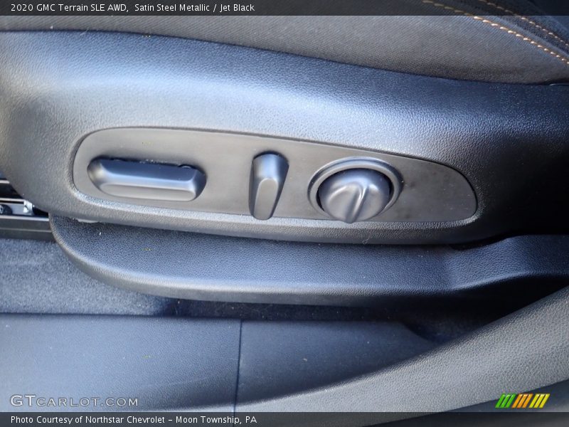 Satin Steel Metallic / Jet Black 2020 GMC Terrain SLE AWD