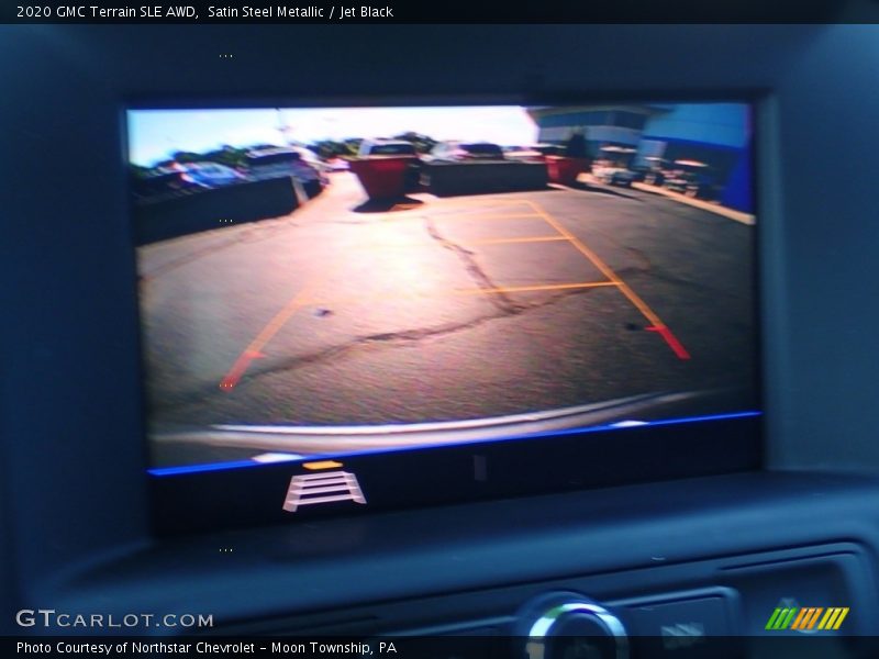 Satin Steel Metallic / Jet Black 2020 GMC Terrain SLE AWD
