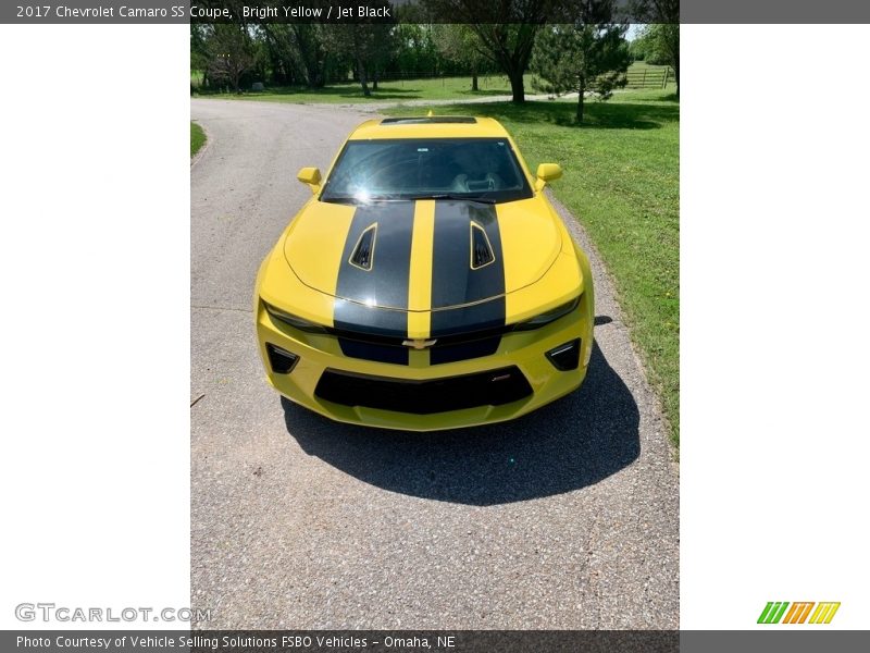 Bright Yellow / Jet Black 2017 Chevrolet Camaro SS Coupe