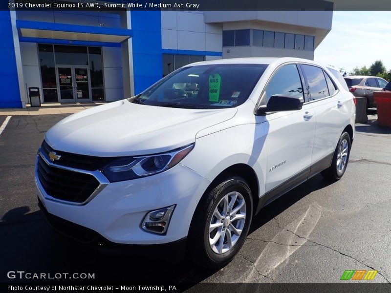 Summit White / Medium Ash Gray 2019 Chevrolet Equinox LS AWD
