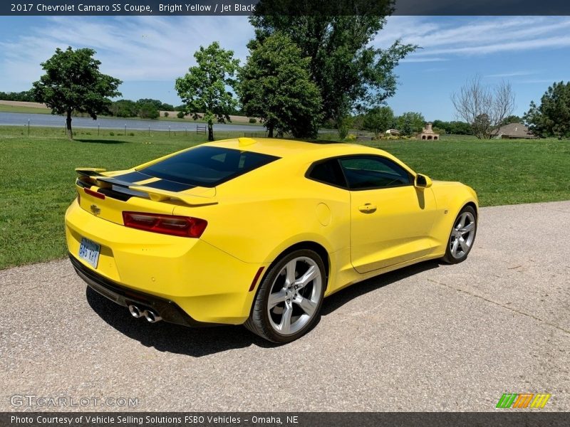 Bright Yellow / Jet Black 2017 Chevrolet Camaro SS Coupe