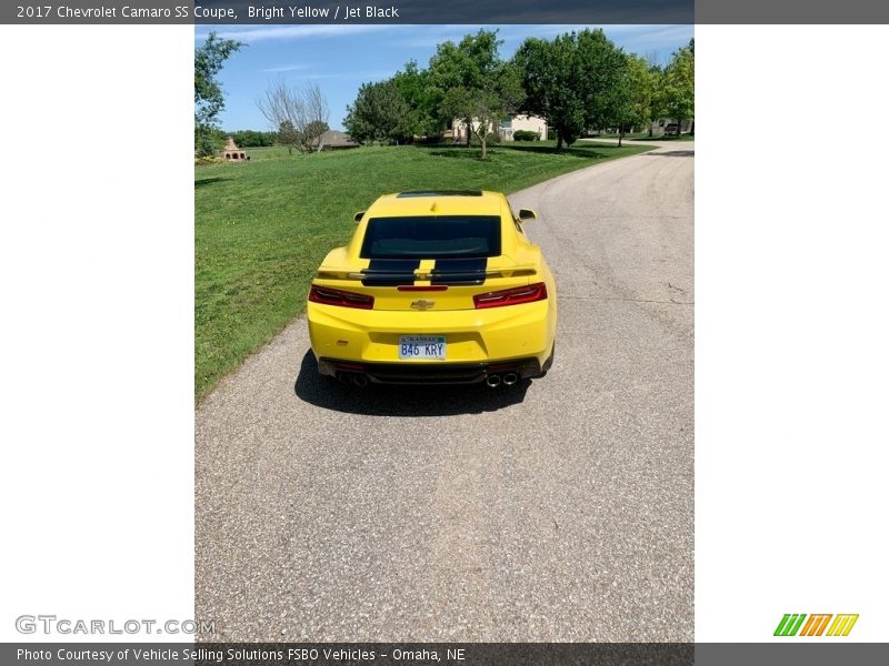 Bright Yellow / Jet Black 2017 Chevrolet Camaro SS Coupe
