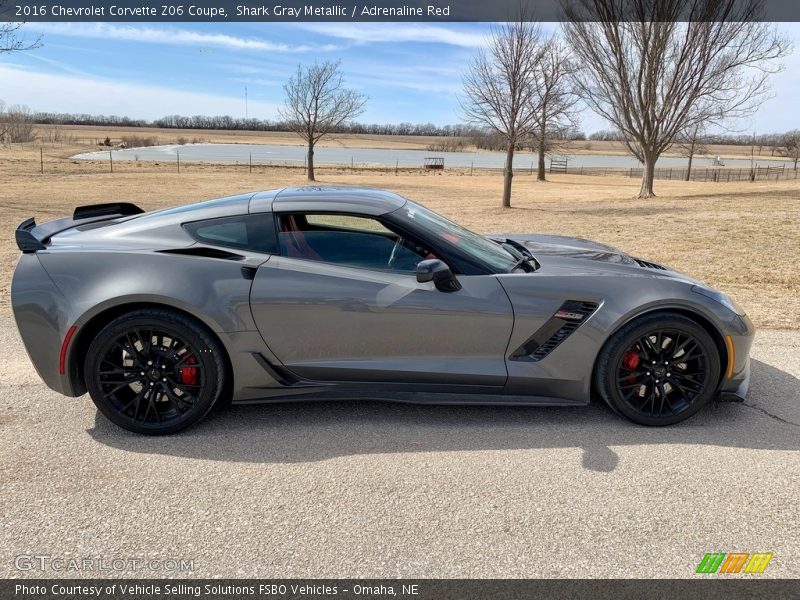  2016 Corvette Z06 Coupe Shark Gray Metallic