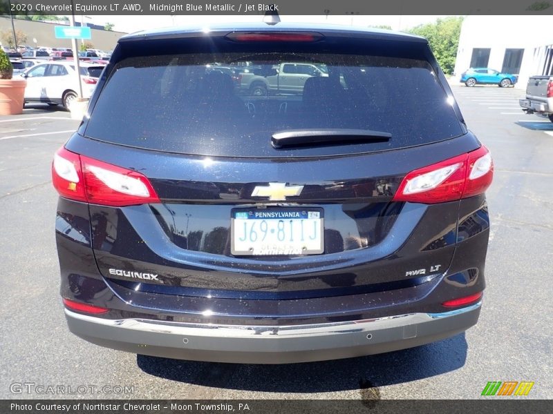 Midnight Blue Metallic / Jet Black 2020 Chevrolet Equinox LT AWD