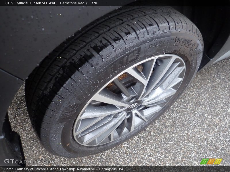Gemstone Red / Black 2019 Hyundai Tucson SEL AWD