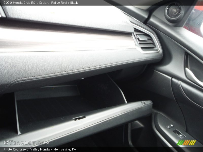 Rallye Red / Black 2020 Honda Civic EX-L Sedan