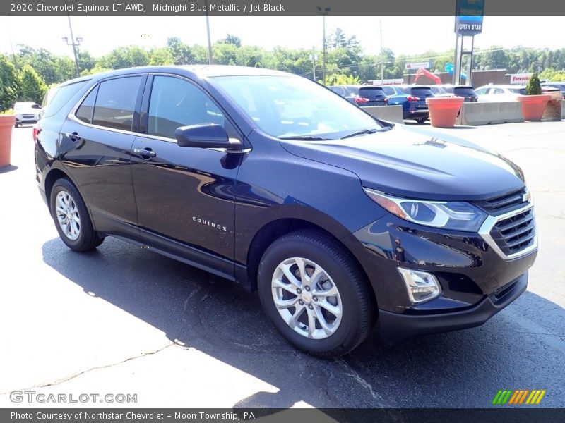 Midnight Blue Metallic / Jet Black 2020 Chevrolet Equinox LT AWD