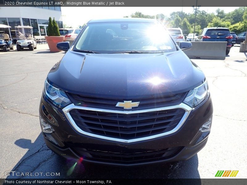 Midnight Blue Metallic / Jet Black 2020 Chevrolet Equinox LT AWD