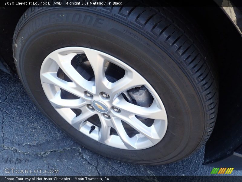 Midnight Blue Metallic / Jet Black 2020 Chevrolet Equinox LT AWD