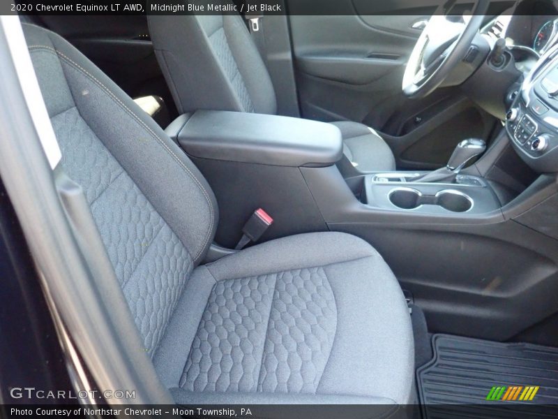 Midnight Blue Metallic / Jet Black 2020 Chevrolet Equinox LT AWD
