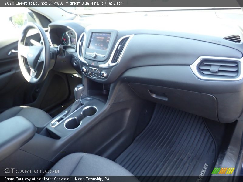 Midnight Blue Metallic / Jet Black 2020 Chevrolet Equinox LT AWD
