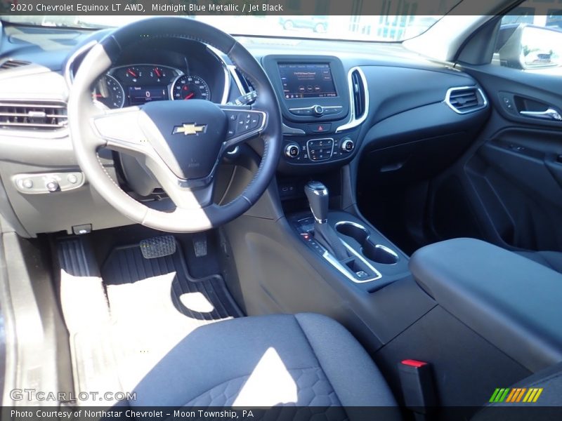 Midnight Blue Metallic / Jet Black 2020 Chevrolet Equinox LT AWD