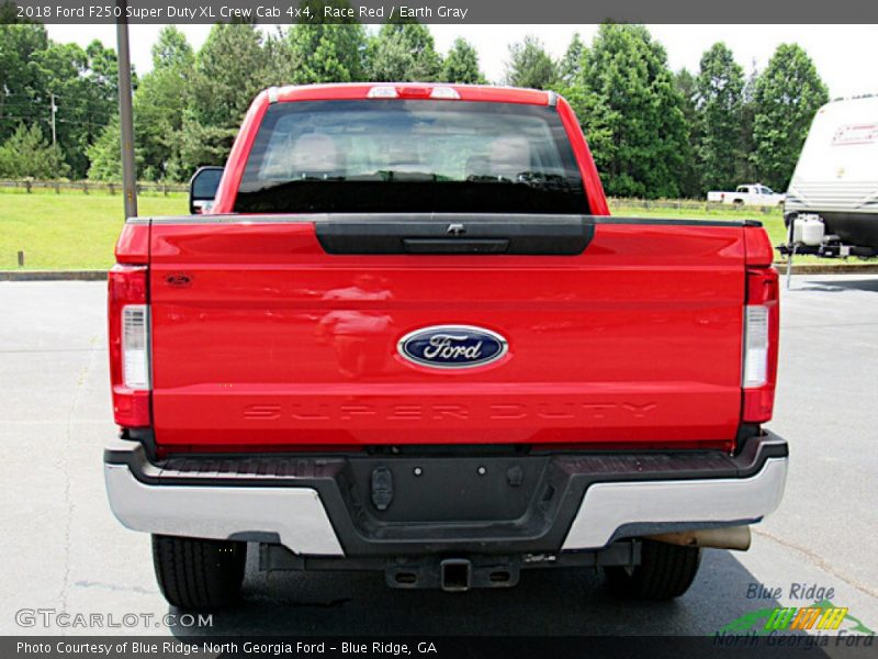 Race Red / Earth Gray 2018 Ford F250 Super Duty XL Crew Cab 4x4