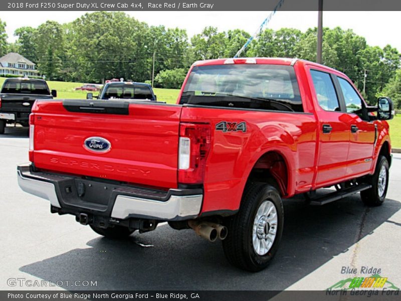 Race Red / Earth Gray 2018 Ford F250 Super Duty XL Crew Cab 4x4