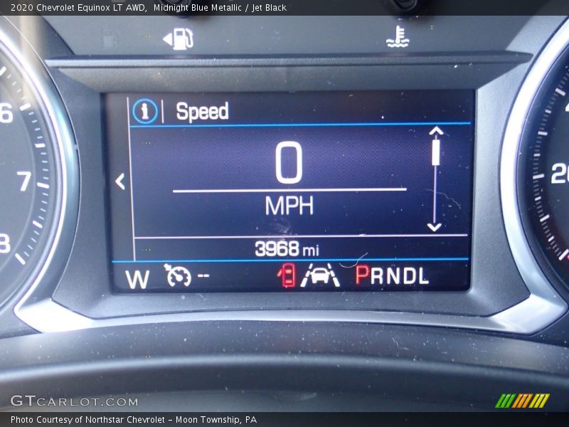 Midnight Blue Metallic / Jet Black 2020 Chevrolet Equinox LT AWD
