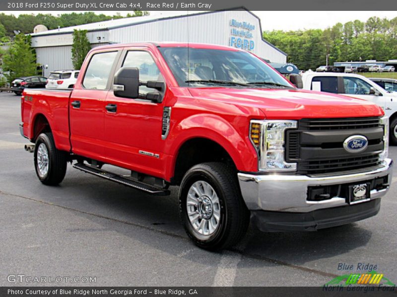 Race Red / Earth Gray 2018 Ford F250 Super Duty XL Crew Cab 4x4
