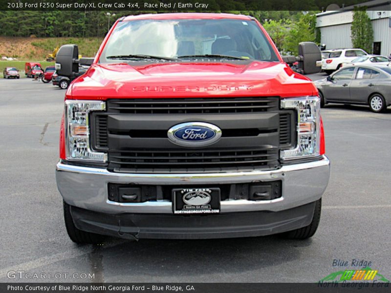 Race Red / Earth Gray 2018 Ford F250 Super Duty XL Crew Cab 4x4