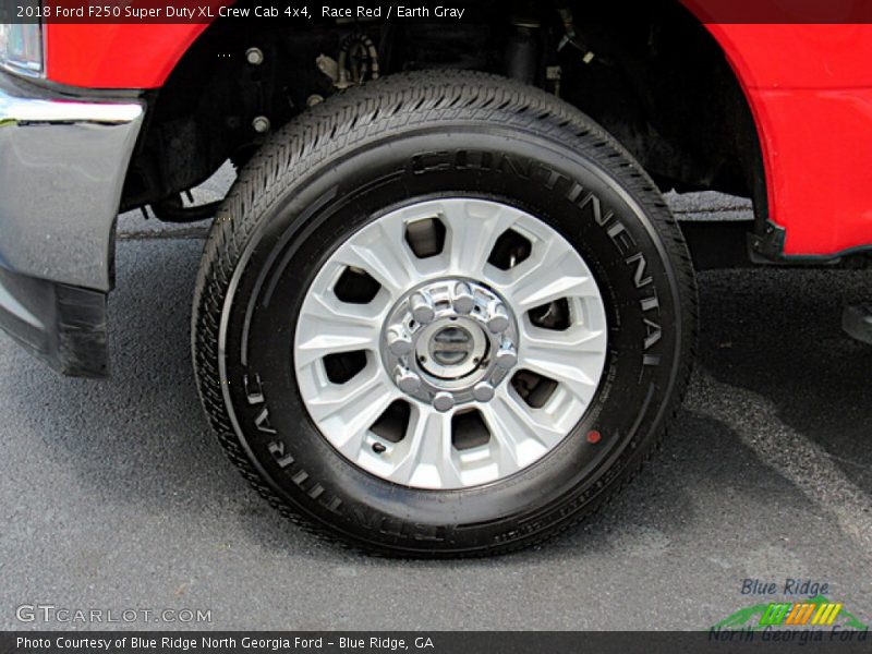 Race Red / Earth Gray 2018 Ford F250 Super Duty XL Crew Cab 4x4