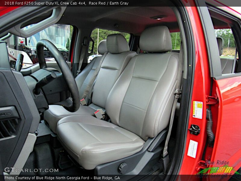 Race Red / Earth Gray 2018 Ford F250 Super Duty XL Crew Cab 4x4