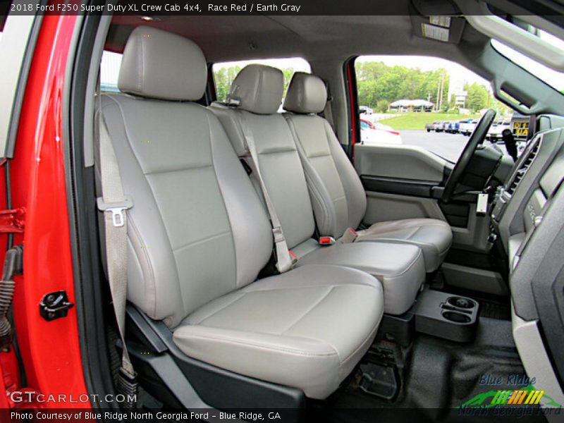 Race Red / Earth Gray 2018 Ford F250 Super Duty XL Crew Cab 4x4