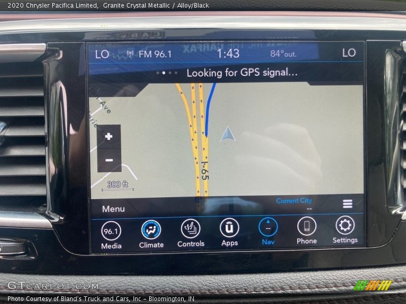 Granite Crystal Metallic / Alloy/Black 2020 Chrysler Pacifica Limited