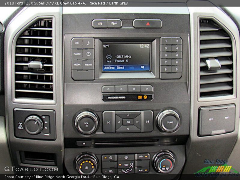 Race Red / Earth Gray 2018 Ford F250 Super Duty XL Crew Cab 4x4