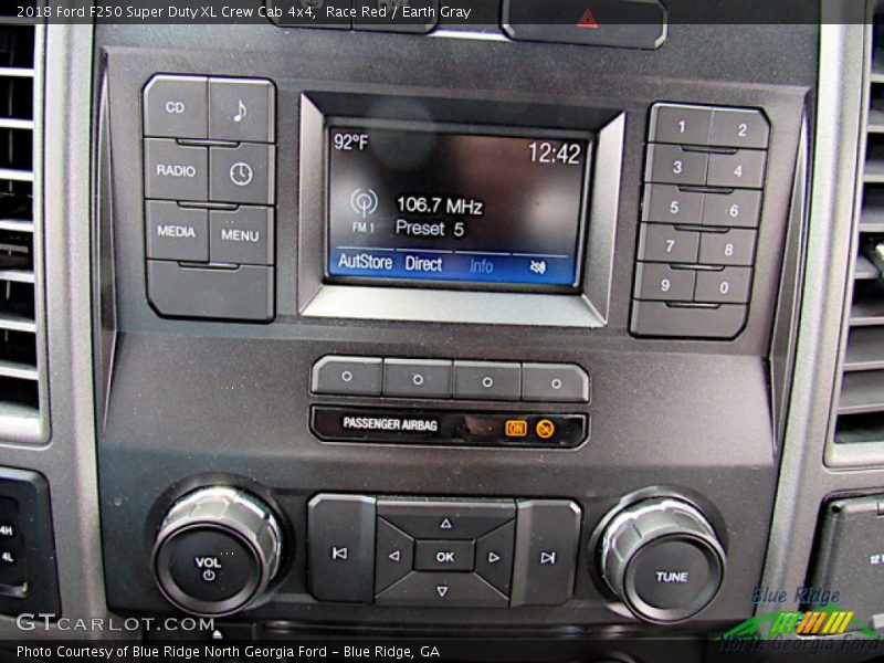 Race Red / Earth Gray 2018 Ford F250 Super Duty XL Crew Cab 4x4